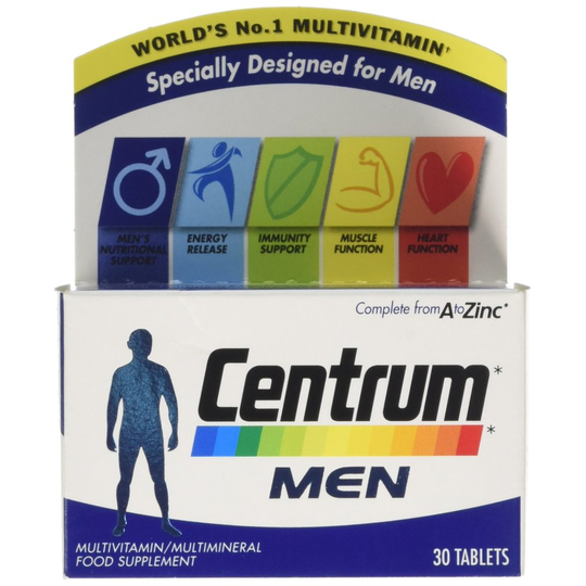 Centrum Complete A-Z Multivitamins Tablets, Pack of 30