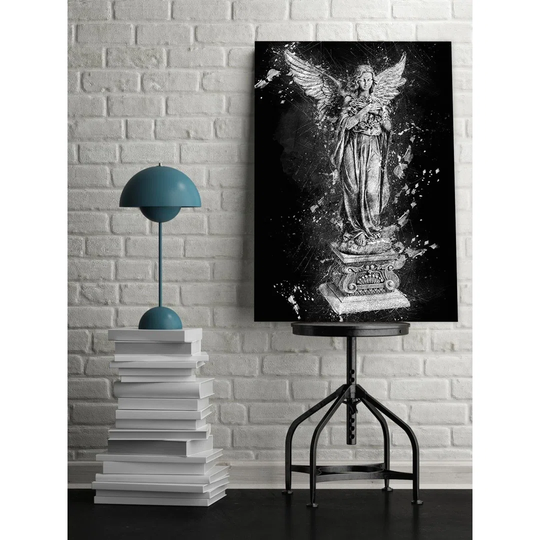 Poster, Statue Of An Angel
