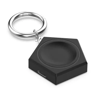 Samsung Galaxy Watch5/Watch5 Pro Keychain Wireless Charger - Black