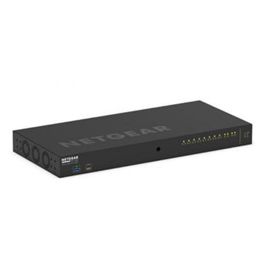 NETGEAR AV Line M4250-10G2XF-PoE+ - Switch - 12 Ports - Managed - Rack-mountable