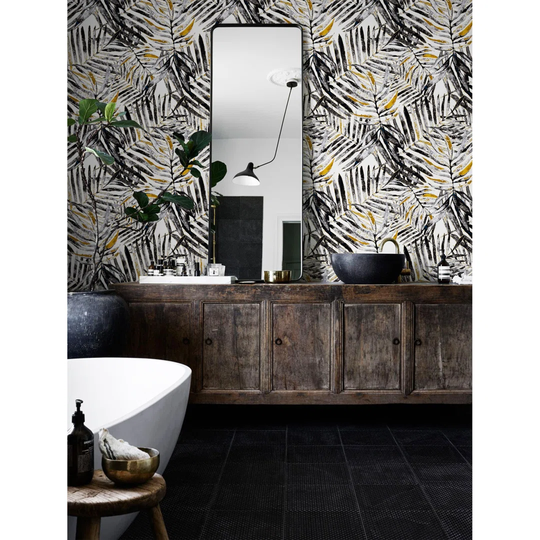 Laquonda 2.08m x 1.46m Matte Wallpaper Roll