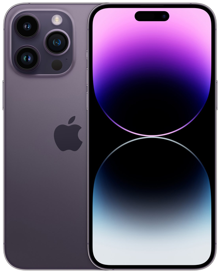 SIM Free iPhone 14 Pro Max 5G 256GB Mobile Phone Deep Purple