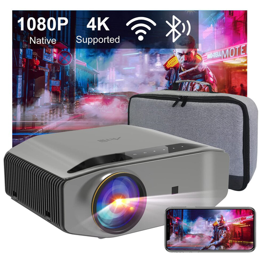 Wifi Bluetooth Projector Native 1080p Full HD Video Projector
