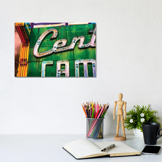Central Camera by Raymond Kunst - Wrapped Canvas Graphic Art