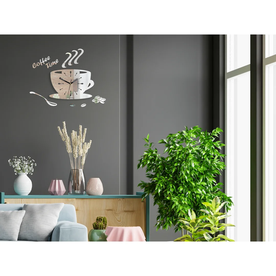 Coffee Silent Wall Clock