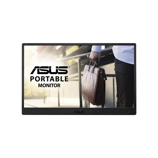 ASUS ZenScreen MB165B - LED monitor - 15.6" - portable - 1366 x 768 WXGA @ 60 Hz - TN - 220 cd/m - 500:1 - 10 ms - USB