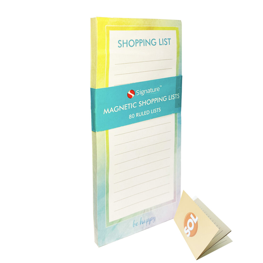 Magnetic Refrigerator Shopping List |Handy Notepad with Magnet