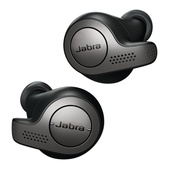 Jabra Elite 65t Wireless Bluetooth Earbuds With Voice Assistant Titanium Black