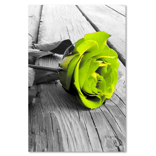 Canvas Print, Green Flowers 16432
