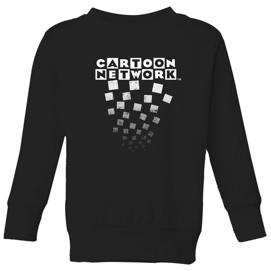 Cartoon Network Logo Fade Kids' Sweatshirt - Black - 3-4 Years