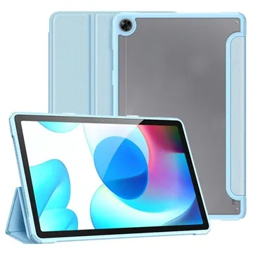 Dux Ducis Toby Realme Pad Tri-Fold Smart Folio Case - Baby Blue