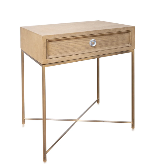 Aaron 1 Drawer Bedside Table