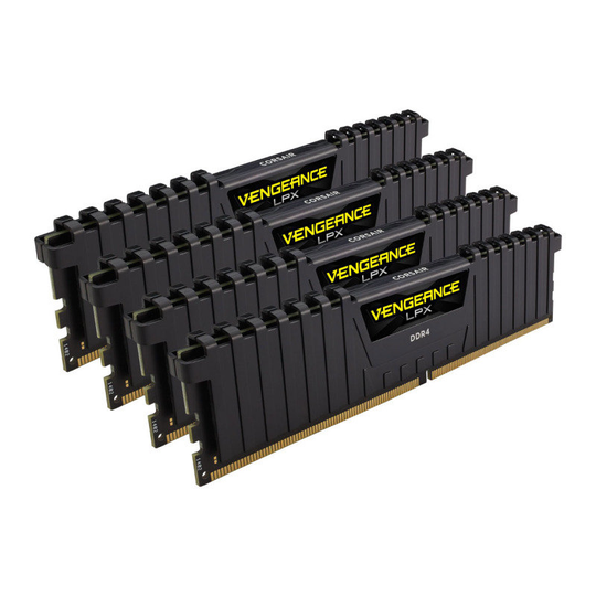 Corsair Vengeance LPX Black 64GB (4x16GB) 3600MHz DDR4 Memory Kit