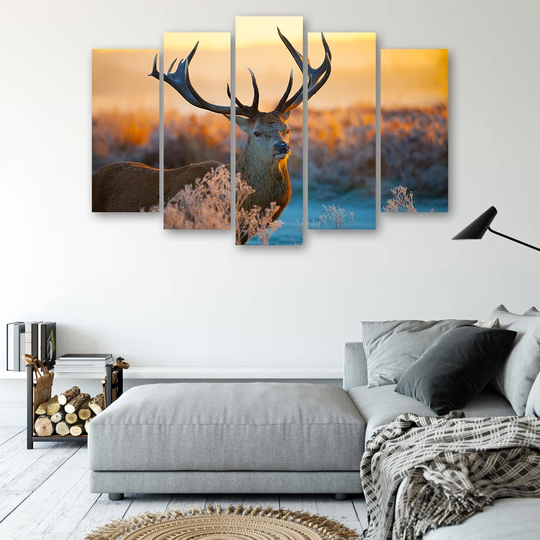 Canvas Print Deer Animals