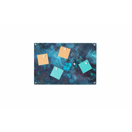 Pattern Magnetic Wall Mounted Photo Memo Board