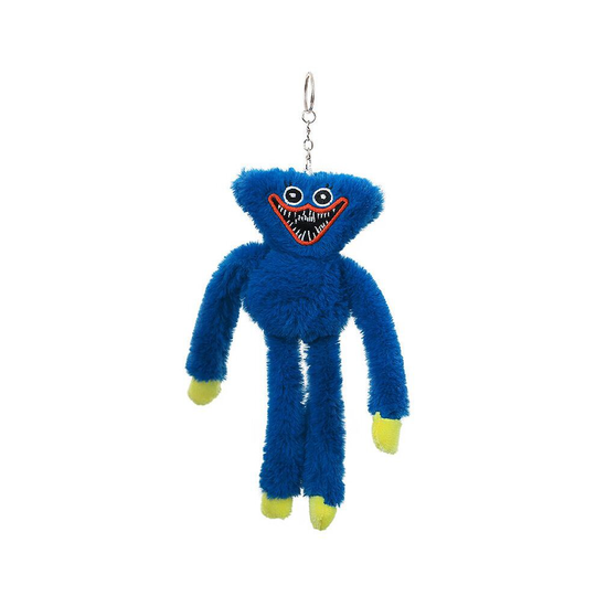 (20 cm Blue1) Huggy Wuggy Plush Toy Poppy Playtime Game Pendant Doll Plushie Keychain Gifts