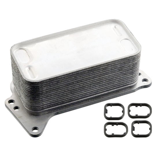 Oil Cooler, engine oil 105959 FEBI 105959