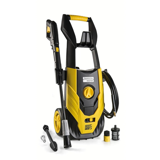 Tramontina High Pressure Washer With 5M Hose With Adjustable Flow And Accessories (1800W 1900 Psi 220V Flow Rate 6-7 L/Min)