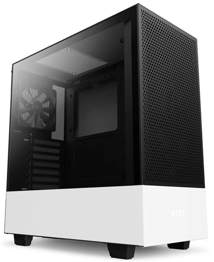 NZXT H510 Flow White Mid Tower Tempered Glass PC Gaming Case