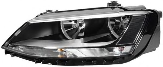 Headlight Halogen 1LL010395-041 by Hella Right