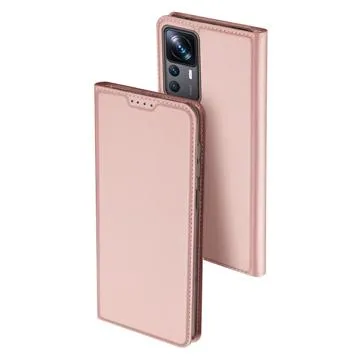 Dux Ducis Skin Pro Xiaomi 12T/12T Pro Flip Case - Rose Gold