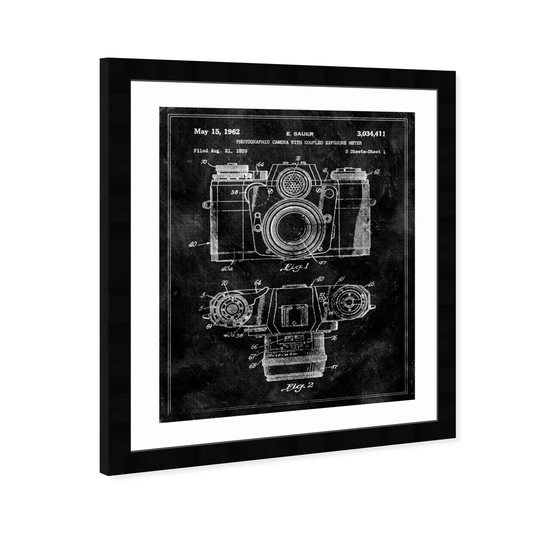 'Sauer Camera. 1962 - Tom' Framed Graphic Art