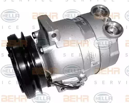 x1 Free Gift + Behr A/C Compressor ACP 673 000P / 8FK351102-121 with Belt Pulley