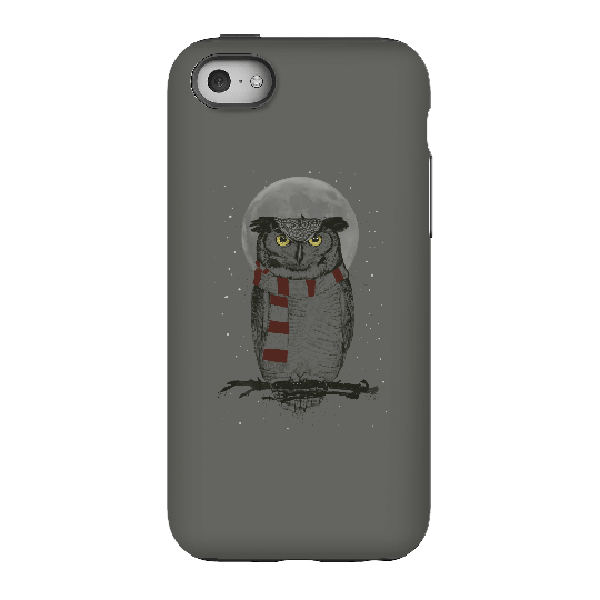 Balazs Solti Owl And Moon Phone Case for iPhone and Android - iPhone 5C - Tough Case - Matte