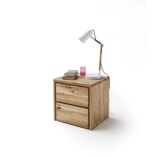 Sapphire 2 Drawer Bedside Table