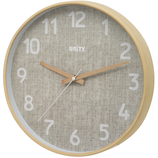 Bellevue Hessian 30cm Silent Wall Clock