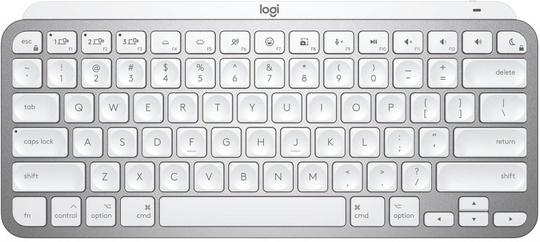 Logitech MX Keys Mini For Mac Keyboard - PALE GREY - UK