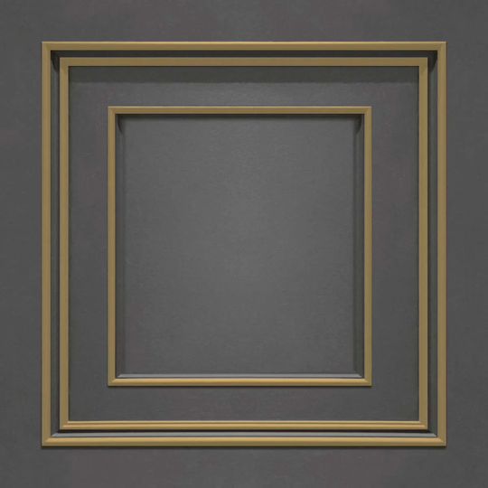 Belgravia Decor Amara Panel Gold/Gunmetal Wallpaper
