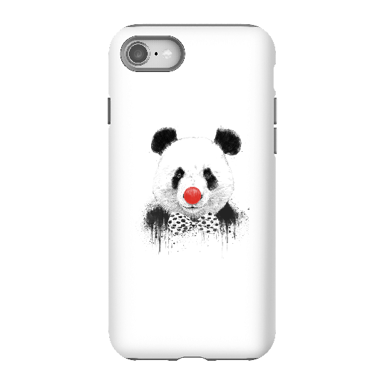 Balazs Solti Red Nosed Panda Phone Case for iPhone and Android - iPhone 8 - Tough Case - Matte