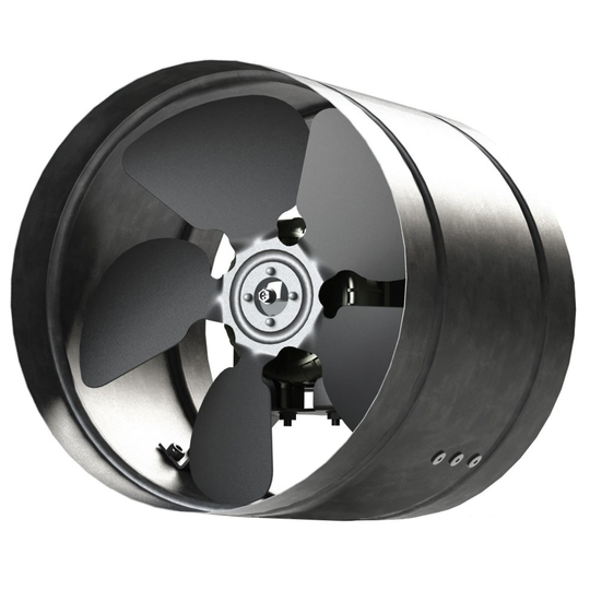 (250mm) Inline Duct Fan 160-315mm Zinc Plated Metal Arw Ducting Industrial Extractor Fan