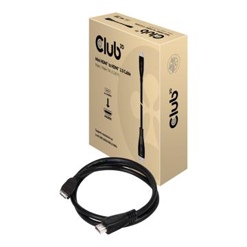 Club 3D Mini HDMI 2.0 to HDMI 2.0 - 1m - 4K, 60Hz