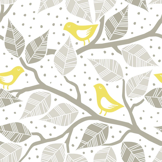Walllpaper Roll 360X250cm Kitchen Livingroom Bedroom Mural Decoration Wallpaper Material With Print - Birds On Branch
