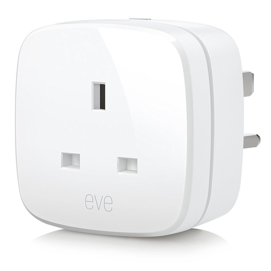 Elgato Eve Energy (UK) - Power Switch & Power Meter with Apple HomeKit technology, Bluetooth Low Energy