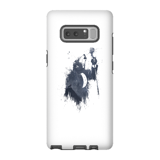 Balazs Solti Singing Wolf Phone Case for iPhone and Android - Samsung Note 8 - Tough Case - Matte