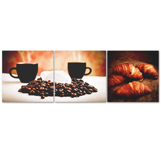 Canvas Print Coffee Cake