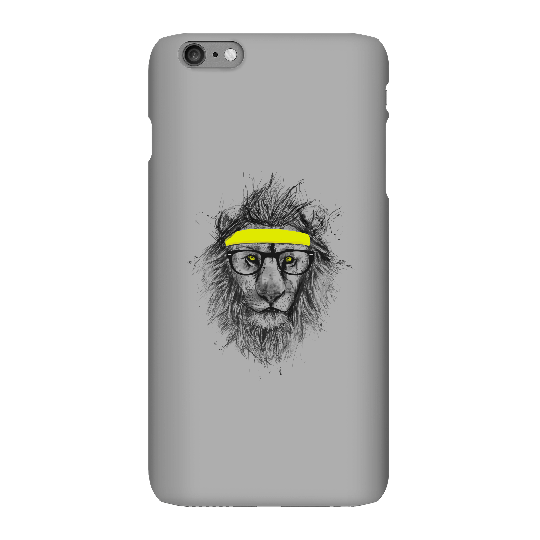 Balazs Solti Lion And Sweatband Phone Case for iPhone and Android - iPhone 6 Plus - Snap Case - Matte