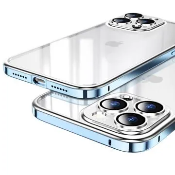 Luphie Anti-scratch iPhone 14 Pro Hybrid Case - Blue