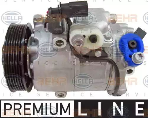 A/C Compressor Air Conditioning 8FK351110-481 by Hella - Single