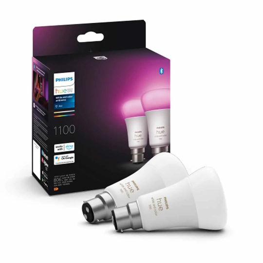 Philips Hue Wca 9W A60 B22 2P Eu