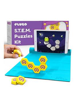 Playshifu Plugo Link - Stem Puzzles Kit. Magnetic Building Blocks, Educational Toy Gift For Boys &Amp; Girls Ages 4-10 Works With Ios, Android &Amp; Fire