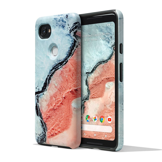 Google Pixel 2 XL Earth Live Landscape Photo Phone Case Cover Active Edge Compatible - River