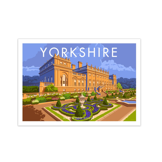 Yorkshire Harewood by Stephen Millership - Graphict Art Print on Paper