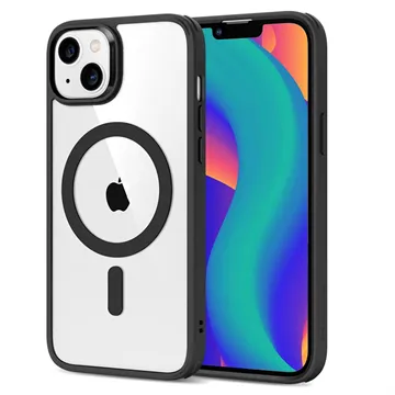 ESR CH HaloLock Mag iPhone 14 Hybrid Case - Black / Clear