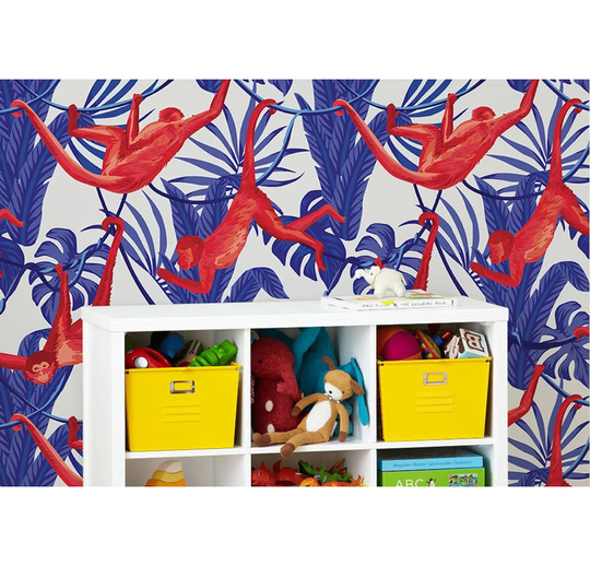 Jerra Alternative Monkeying Crazy Illustration Wallpaper