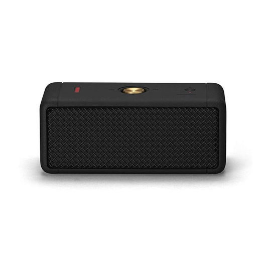 Marshall Emberton Portable Bluetooth Speaker - Black and Brass