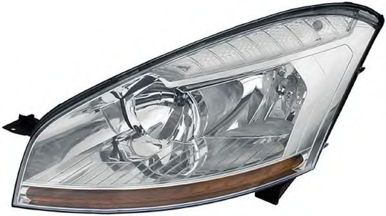 Headlight Halogen 1LF009237-041 by Hella Right